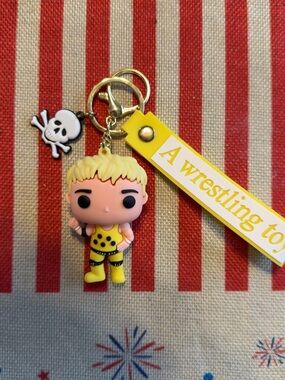 Wrestling Keychain Dusty Rhodes Figure Keyring